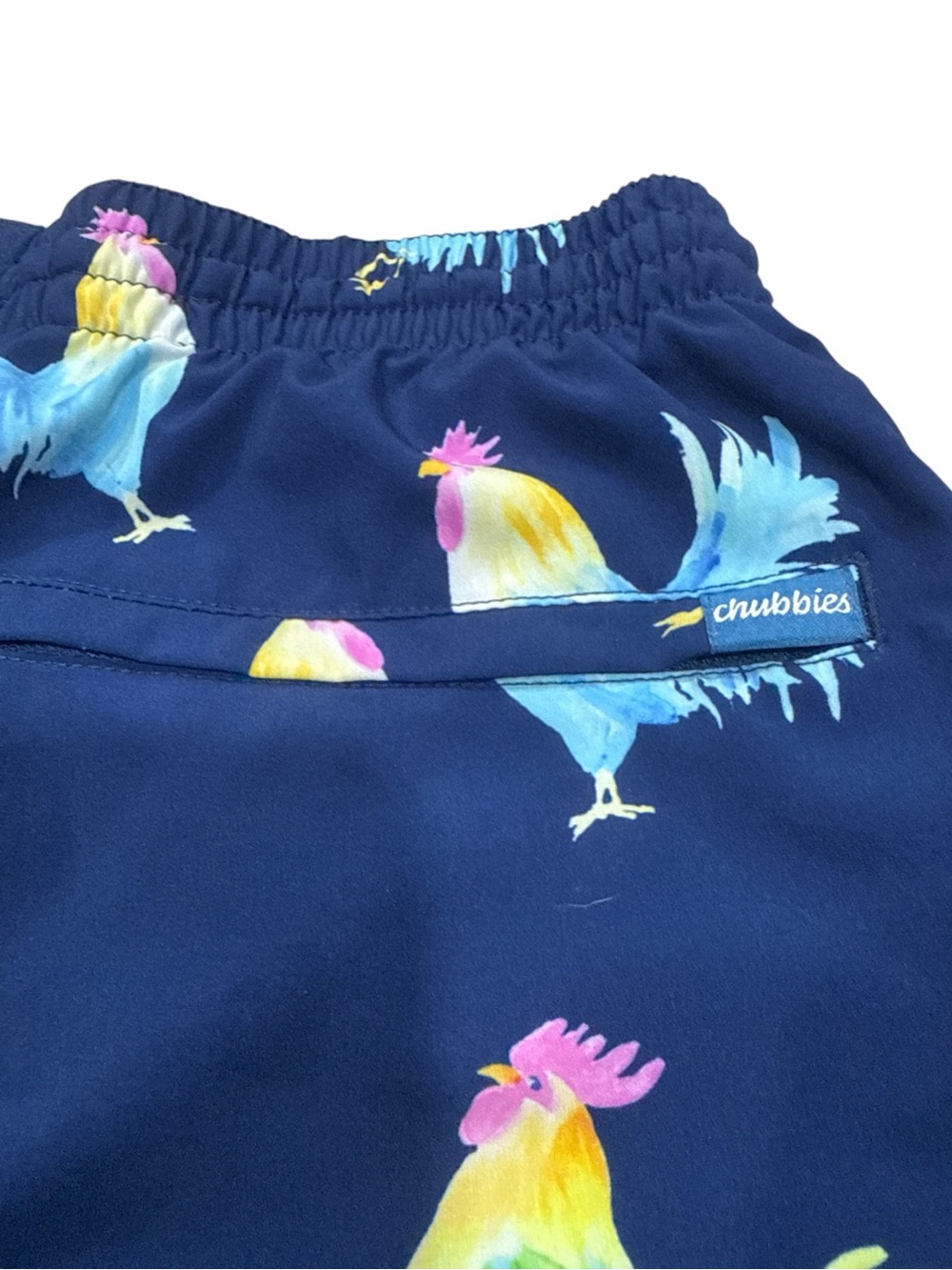 NWOT Chubbies The Fowl Play Men’s Medium 4” Swim Trunks - Picture 4 of 4